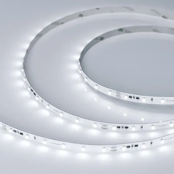 Фото #4 товара Светодиодная лента RT-10000 24V White6000 (3528, 60 LED/m, 10m) (Arlight, 4.8 Вт/м, IP20)
