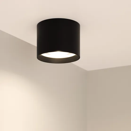 Фото #4 товара Светильник SP-DICE-R77-10W Warm3000 (BK, 24 deg, 230V) (Arlight, IP54 Металл, 5 лет)