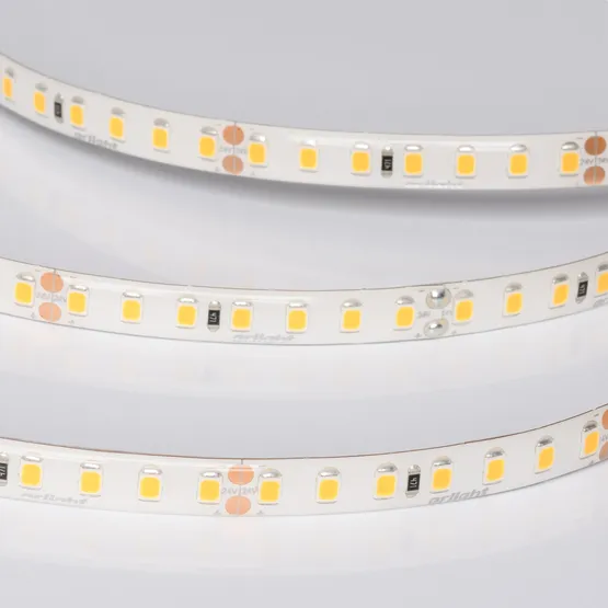 Фото #2 товара Светодиодная лента герметичная RTW-SE-A140-8mm 24V Warm3000 (5 W/m, IP65, 5m) (Arlight, -)