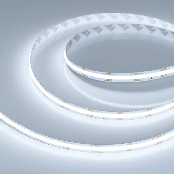 Фото #5 товара Светодиодная лента COB-X576-10mm 24V White-MIX (9.6 W/m, IP20, 5m) (Arlight, Изменяемая ЦТ)