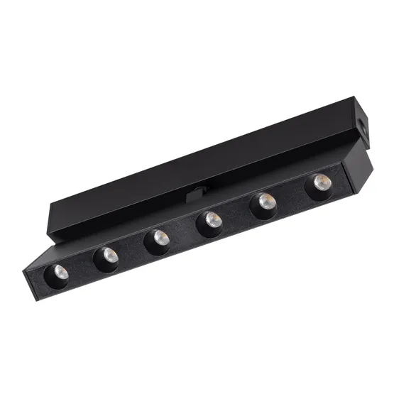Фото #3 товара Светильник MAG-DOTS-FOLD-25-S200-6W Warm3000 (BK, 30 deg, 24V) (Arlight, IP20 Металл, 5 лет)