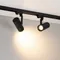 Минифото #12 товара Светильник LGD-URANUS-4TR-R75-18W/25W Warm3500-MIX (BK, 20-50 deg, side holder, 230V) (Arlight, IP20 Металл, 5 лет)