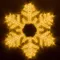 Минифото #1 товара Фигура светодиодная ARD-SNOWFLAKE-M10-1000x900-504LED Warm (230V, 31W) (Ardecoled, IP65, 1 год)