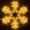 Минифото #1 товара Фигура светодиодная ARD-SNOWFLAKE-M4-750x750-324LED Warm (230V, 18W) (Ardecoled, IP65, 1 год)