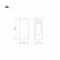 Минифото #5 товара Светильник LGD-MARK-BOLL-H250-7W Warm3000 (GR, 60 deg, 230V) (Arlight, IP54 Металл, 3 года)