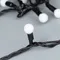 Минифото #2 товара Светодиодная гирлянда ARD-BALL-CLASSIC-D13-10000-BLACK-100LED WHITE (230V, 7W) (Ardecoled, IP65)