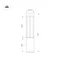 Минифото #7 товара Светильник LGD-CASTELLO-BOLL-H800-20W Warm3500-MIX (GR, 80 deg, 230V) (Arlight, IP65 Металл, 5 лет)