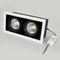 Минифото #5 товара Светильник CL-KARDAN-S375x190-2x25W White6000 (WH-BK, 30 deg) (Arlight, IP20 Металл, 3 года)