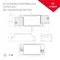 Минифото #2 товара Блок питания ARJ-KE401050 (42W, 800-1050mA, PFC) (Arlight, IP20 Пластик, 5 лет)