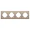 Минифото #3 товара Рамка пластиковая FRM-PERIO-PL-4-GD (Arlight, -)