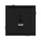 Минифото #2 товара Механизм USB розетки SCT-TENDO-MUAC-SFPL-BK (5V, 3A, QC3) (Arlight, Матовый черный)