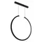 Минифото #1 товара Дизайнерский профиль SL-MOONRING-D700 (BK) (Arlight, Алюминий)