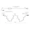 Минифото #6 товара Светодиодная гирлянда ARD-STRING-CLASSIC-1000-BLACK-100LED-MILK-PULSE White (230V, 7W) (Ardecoled, IP65, 1 год)