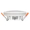 Минифото #5 товара Светодиодная панель LTD-95SOL-10W Day White (Arlight, IP44 Пластик, 3 года)