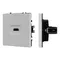 Минифото #1 товара ARL NOBE Розетка HDMI софт-тач никель SCT-MHD1-SFPL-IS (Arlight, -)