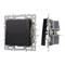 Минифото #1 товара Механизм выключателя одноклавишный проходной SWT-MKP1-PL-BK (250V, 16A) (Arlight, -)