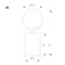 Минифото #2 товара Светильник SP-ORNELLA-TAB-L290-R125-6W Warm3200-MIX (BR, 300 deg, 230V, TOUCH-DIMM) (Arlight, IP20 Металл, 3 года)