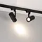 Минифото #2 товара Светильник LGD-URANUS-4TR-R75-18W/25W Warm3500-MIX (BK, 20-50 deg, side holder, 230V) (Arlight, IP20 Металл, 5 лет)