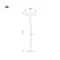 Минифото #5 товара Светильник KT-MUCENA-BOLL-C-H450-2W Warm3000 (WH, 100 deg, 24V) (Arlight, IP65 Металл, 3 года)