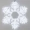 Минифото #2 товара Фигура светодиодная ARD-SNOWFLAKE-M10-1000x900-504LED White (230V, 31W) (Ardecoled, IP65, 1 год)