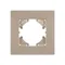 Минифото #2 товара Рамка пластиковая FRM-PERIO-PL-1-GD (Arlight, -)
