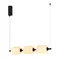 Минифото #1 товара Светильник SP-CARAMELA-HANG-L720-12W Warm2700 (BK, 360 deg, 230V) (Arlight, IP20 Натуральный шелк, 3 года)