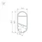 Минифото #3 товара Профиль WARDROBE-1530-2000 ANOD BLACK (Arlight, Алюминий)