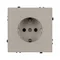 Минифото #2 товара Механизм электрической розетки SCT-NOBE-MEU1-SFPL-CA (230V, 16A) (Arlight, Кашемир)