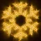 Минифото #1 товара Фигура светодиодная ARD-SNOWFLAKE-M5-600x600-360LED Warm (230V, 20W) (Ardecoled, IP65, 1 год)