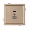Минифото #2 товара Механизм USB розетки SCT-TENDO-MUAC-PL-GD (5V, 3A, QC3) (Arlight, Песочный)