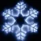 Минифото #1 товара Фигура cветодиодная ARD-SNOWFLAKE-M4-750x750-324LED White (230V, 18W) (Ardecoled, IP65, 1 год)