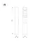 Минифото #6 товара Светильник LGD-TILLIS-BOLL-SOCKET-H900-12W Warm3000 (GR, 92 deg, 230V) (Arlight, IP54 Металл, 3 года)
