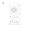 Минифото #8 товара Светильник MS-VORTEX-BUILT-S140x140-30W Day4000 (WH-WH, 17 deg, 230V) (Arlight, IP20 Металл, 5 лет)