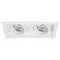 Минифото #1 товара Светильник MS-VORTEX-BUILT-S210x117-2x20W Day4000 (WH-WH, 40 deg, 230V) (Arlight, IP20 Металл, 5 лет)