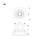 Минифото #8 товара Светильник MS-VORTEX-BUILT-R135-30W Warm3000 (WH-WH, 50 deg, 230V) (Arlight, IP20 Металл, 5 лет)