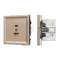 Минифото #1 товара Механизм USB розетки SCT-TENDO-MUAC-PL-GD (5V, 3A, QC3) (Arlight, Песочный)