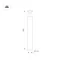 Минифото #7 товара Светильник LGD-LONDARI-BOLL-H900-12W Warm3000 (BK, 125 deg, 230V) (Arlight, IP65 Металл, 3 года)