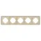 Минифото #2 товара Рамка стеклянная FRM-OMALI-GS-5-GD (Arlight, -)