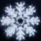 Минифото #1 товара Фигура светодиодная ARD-SNOWFLAKE-M8-950x950-540LED White (230V, 33W) (Ardecoled, IP65, 1 год)