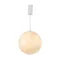 Минифото #1 товара Светильник SP-SILKA-HANG-R300-7W Warm2700 (WH, 330 deg, 230V) (Arlight, IP20 Натуральный шелк, 3 года)