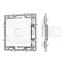 Минифото #1 товара Механизм компьютерной розетки SCT-MPC1-PL-WH (RJ-45, CAT6) (Arlight, -)