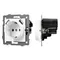 Минифото #1 товара Механизм розетки с USB зарядкой SCT-MUAA-PL-WH-V (250V, 16A) (Arlight, -)