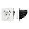 Минифото #1 товара Механизм розетки с USB зарядкой SCT-NOBE-MUAA-SFPL-WH (230V, 16A) (Arlight, Белый кварц)
