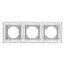 Минифото #2 товара Рамка стеклянная FRM-GLARE-GC-3-WH (Arlight, -)