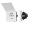 Минифото #1 товара Механизм розетки влагозащищённый SCT-TENDO-MCP-PL-WH (230V, 16A) (Arlight, Белый)