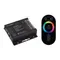 Минифото #1 товара Контроллер ARL-OVAL-RGB Black (12-24V, 3x10A, ПДУ Овал, RF, RJ45) (Arlight, IP20 Металл, 3 года)
