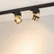 Минифото #2 товара Светильник SP-PLURIO-TRACK-4TR-R77-9W Warm3000 (BK-BRS, 36 deg, 230V) (Arlight, IP20 Металл, 3 года)