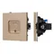 Минифото #1 товара Механизм компьютерной розетки SCT-TENDO-MPC1-PL-GD (RJ-45, CAT6) (Arlight, Песочный)