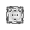 Минифото #2 товара Механизм розетки с USB зарядкой SCT-MUAA-PL-WH-V (250V, 16A) (Arlight, -)