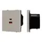 Минифото #1 товара Механизм розетки с быстрой USB зарядкой SCT-NOBE-MUAC-SFPL-FC-CA (65W, QC3) (Arlight, Кашемир)